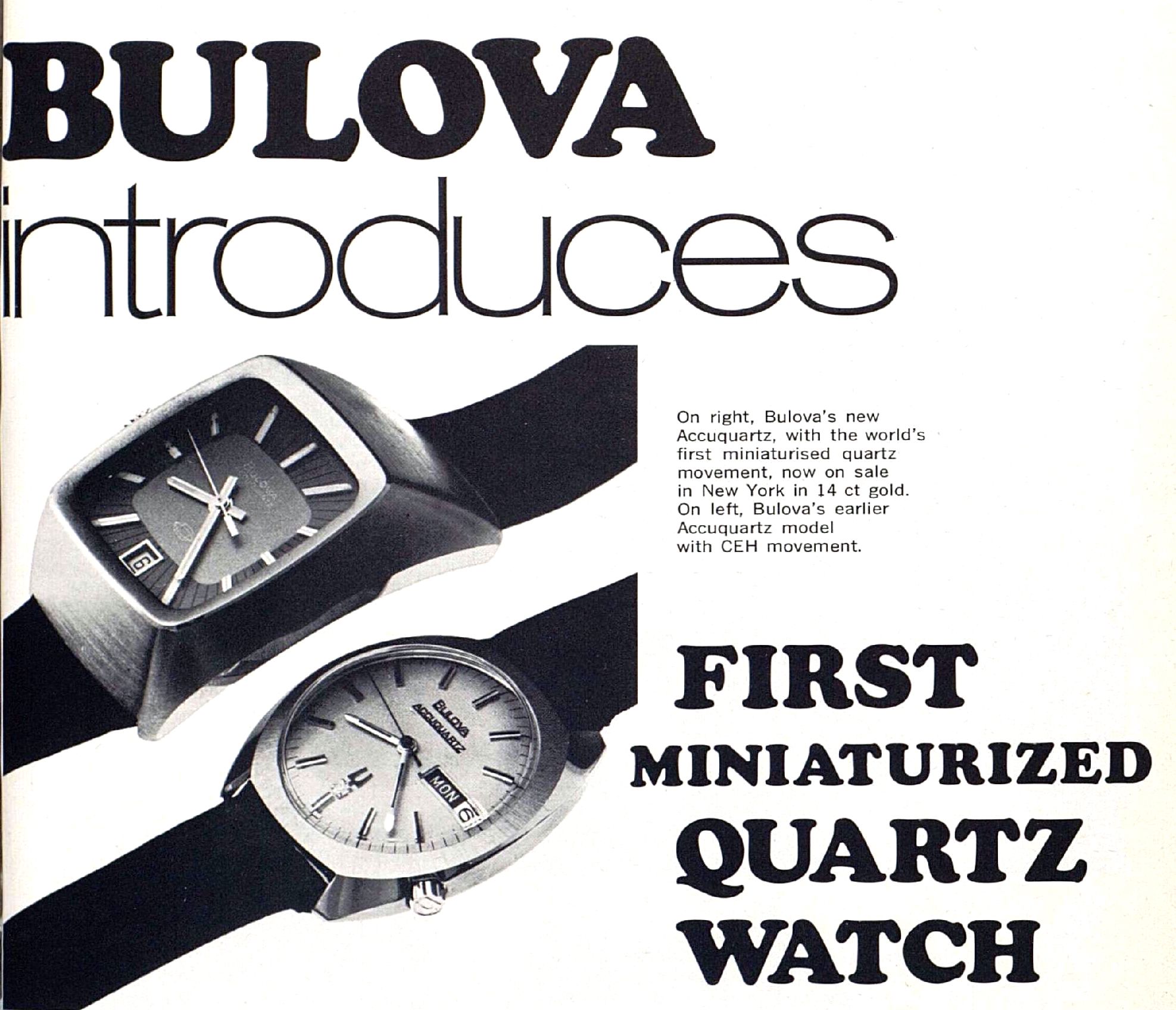 What Was the World's First Quartz Watch? - Grail Watch