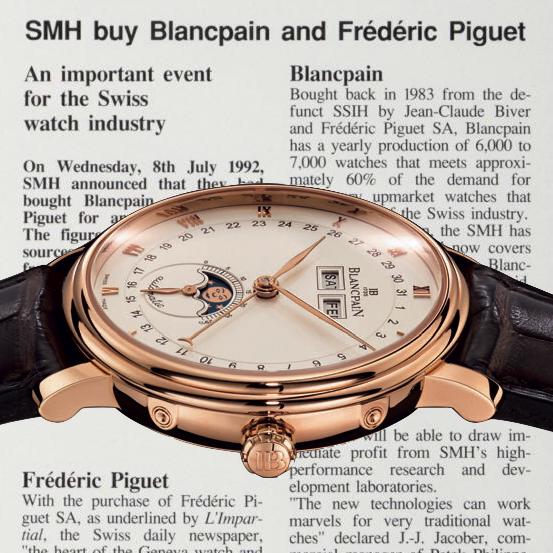 Blancpain, F. Piguet, Biver, and the Path Forward - Grail Watch